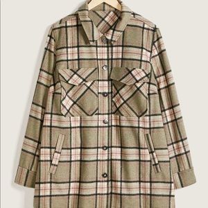 Pennington’s plaid shaket size 14